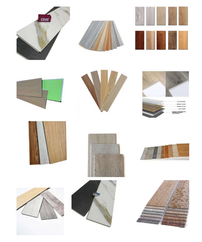 SPC Flooring display