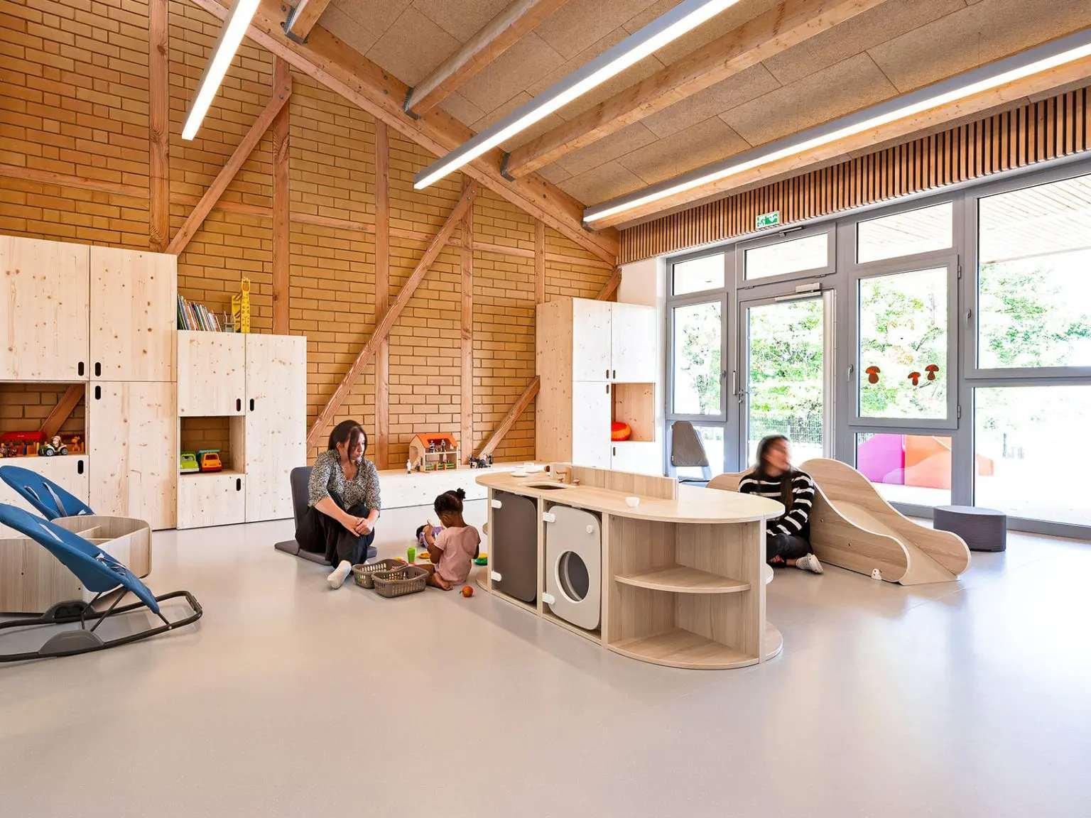 SPC Flooring for Schools and Kindergartens Meeting Safety, Anti-Slip, and Indoor Air Quality Requirements in Public Projects